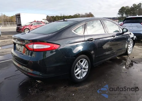 2014 Ford Fusion Se из США, поврежденный, VIN 3FA6P0H76ER372348